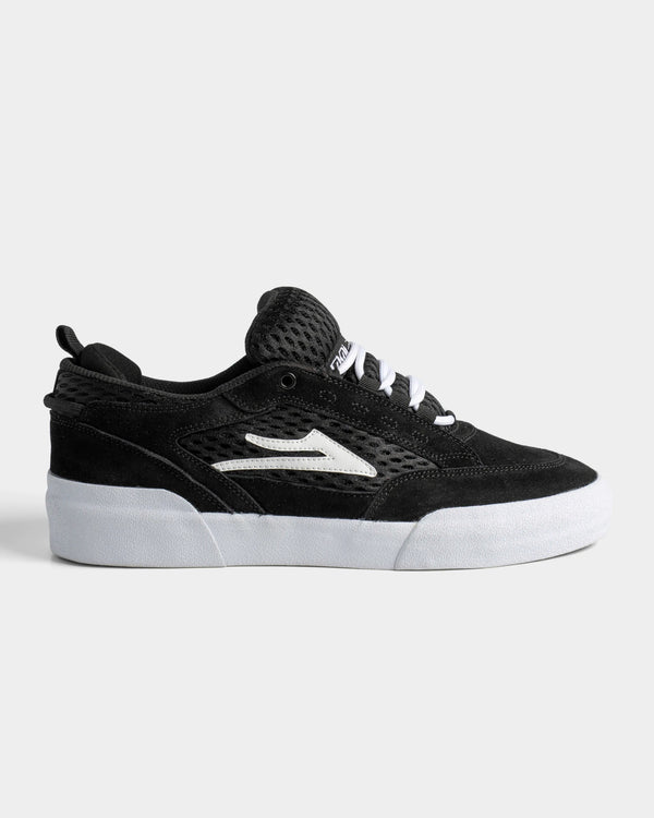 Aran - Black Suede White