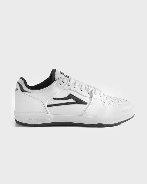 Telford Low - White/Black Leather