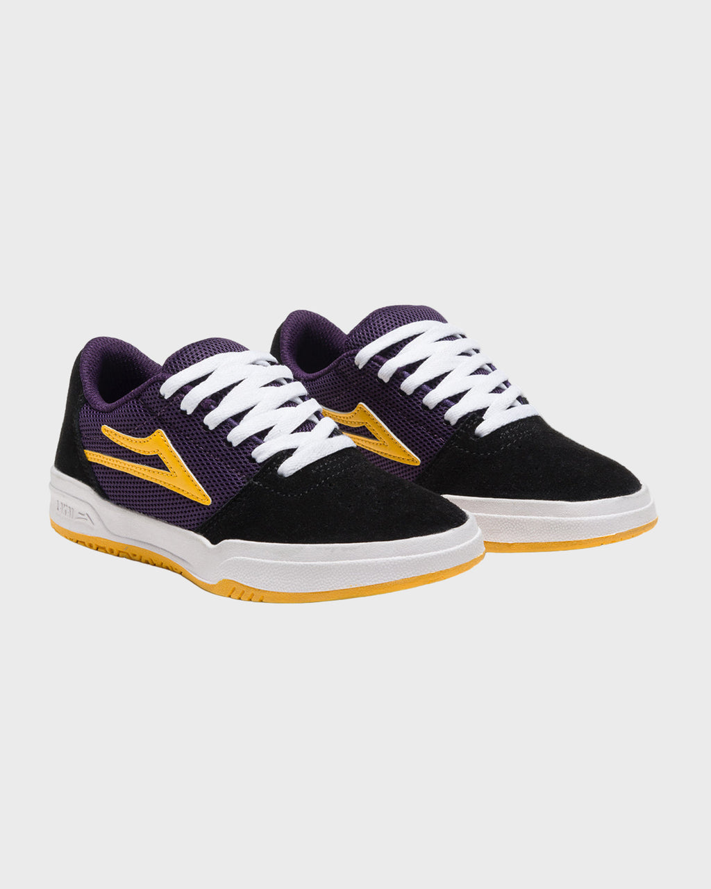 Brighton Kids - Black/Grape Suede