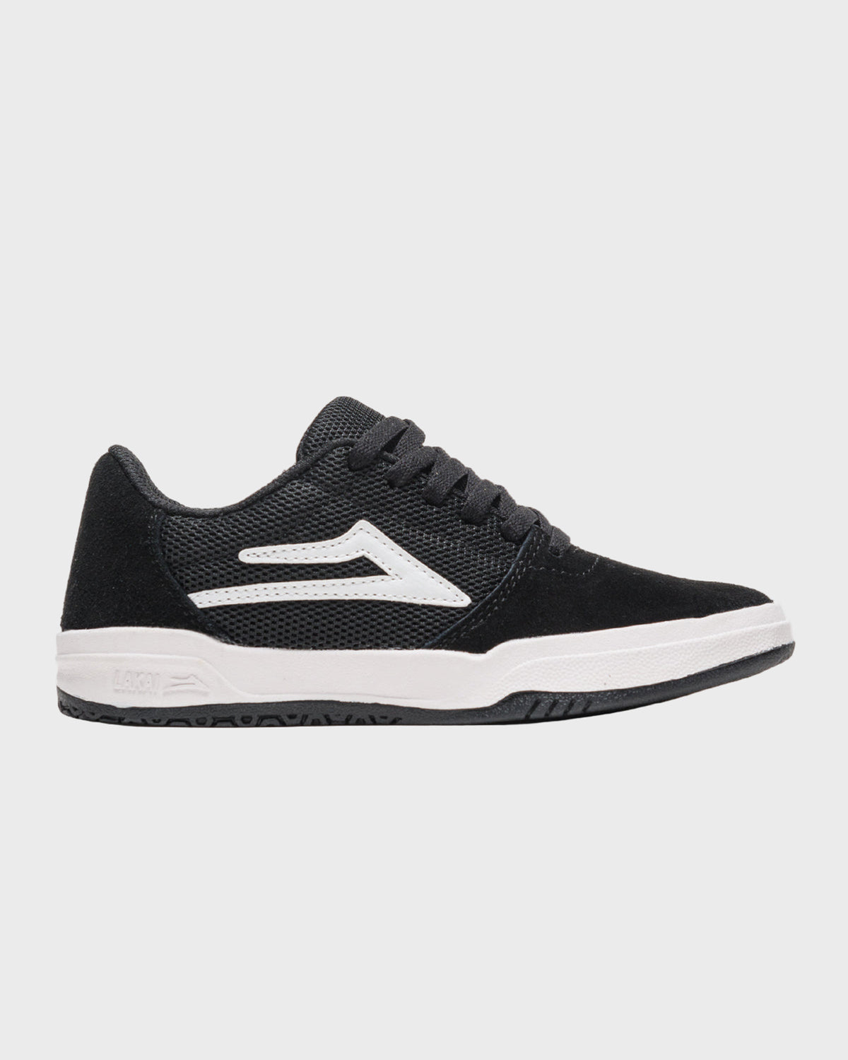 Brighton Kids - Black/White Suede