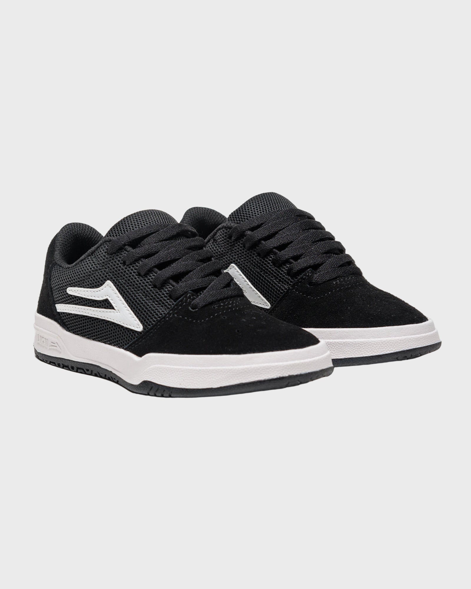 Brighton Kids - Schwarz/Weißes Wildleder