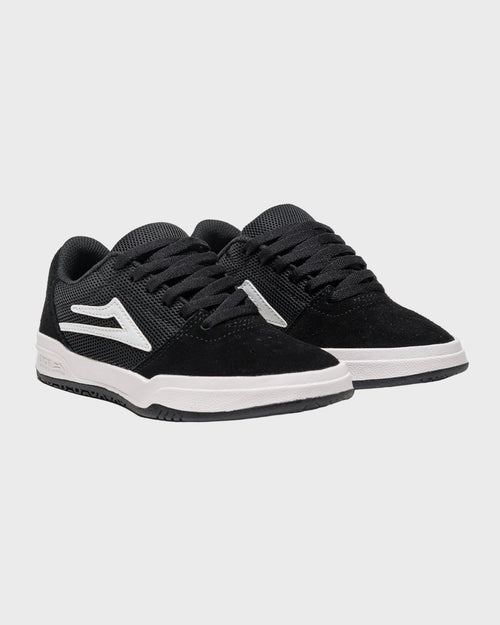 Brighton Kids - Gamuza negra y blanca