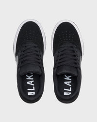 Brighton Kids - Black/White Suede