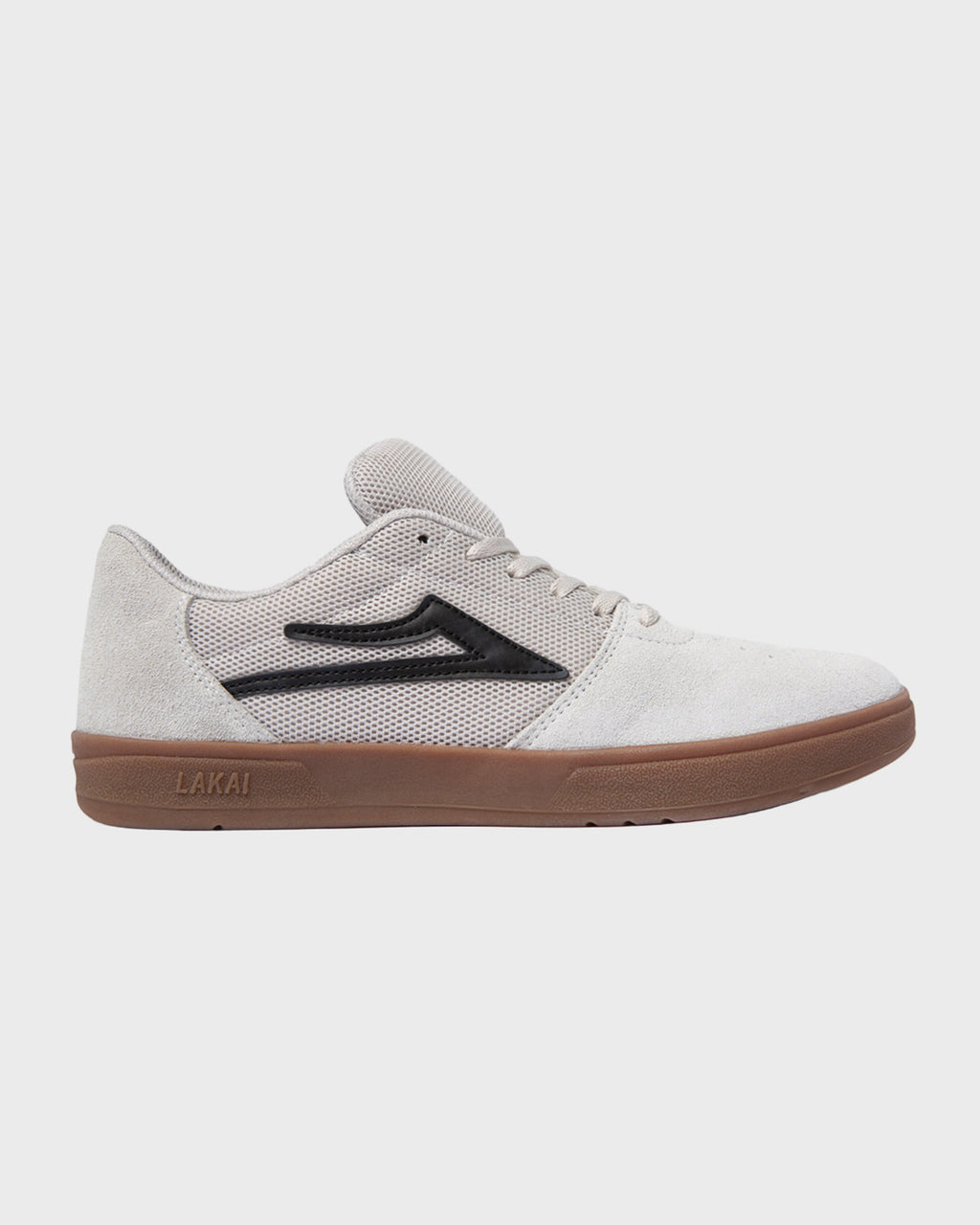 Brighton (Sale) - White/Gum Suede