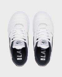 Cambridge Kids - White/Navy Leather