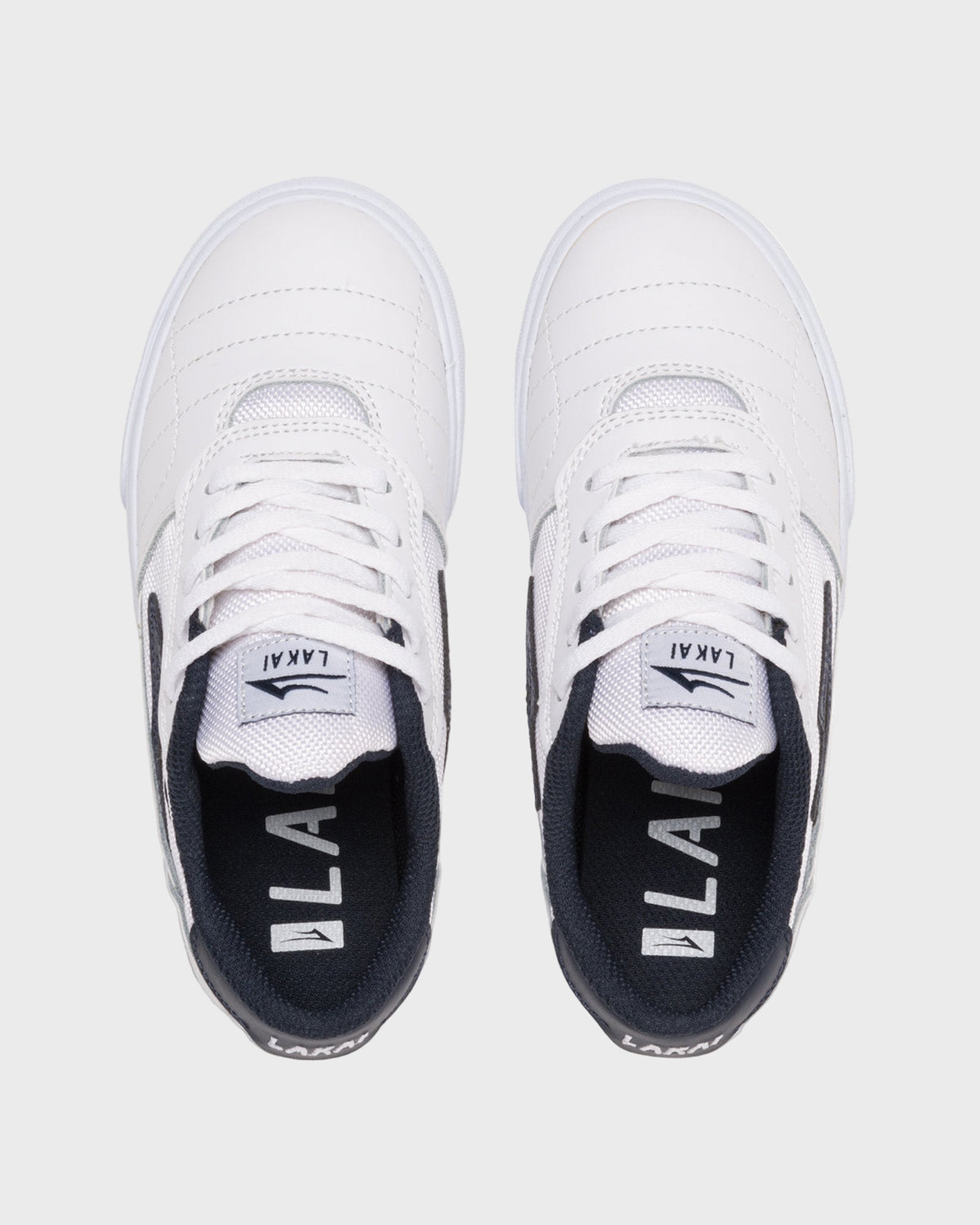 Cambridge Kids - Weiß/Marineblaues Leder