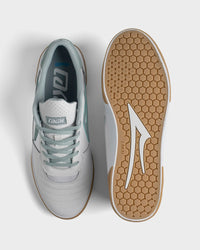 Cambridge- Elite Cuero Blanco Gris Niebla