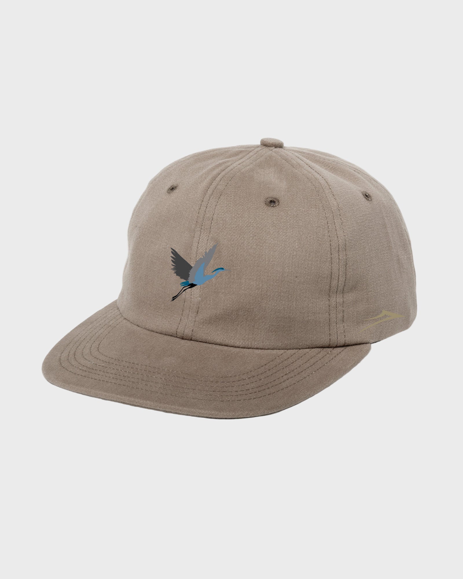 Crane 6 Panel Polo Hat - Khaki