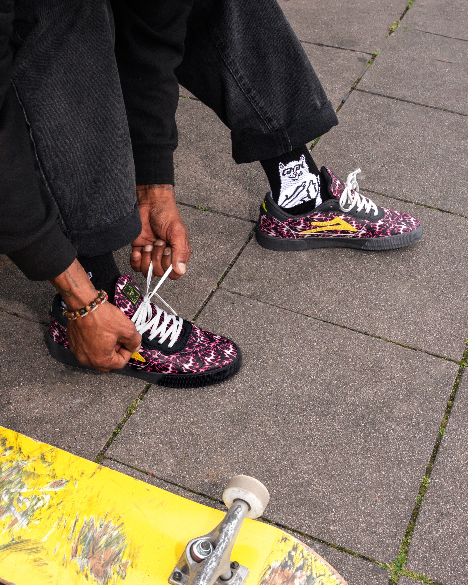 Cambridge LAKAI X RIPNDIP - Pink Flame