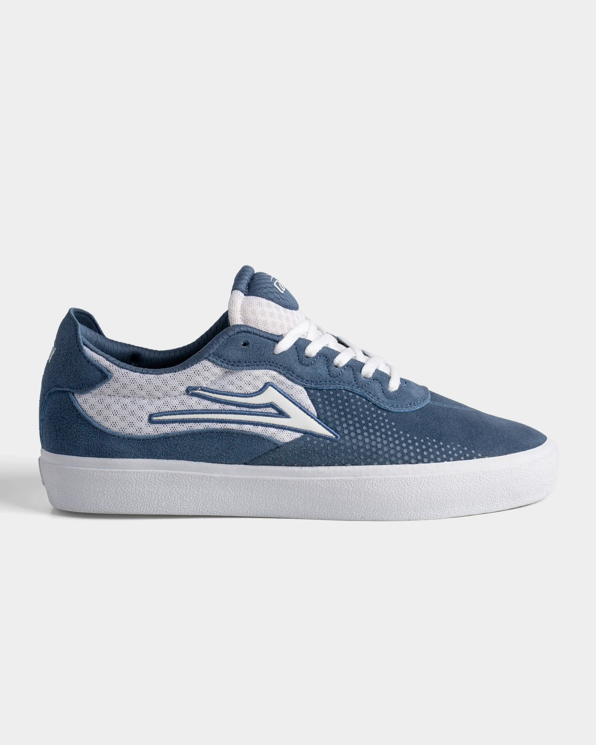 Essex - Light Navy Suede White