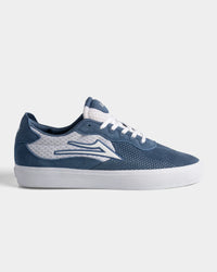 Essex - Light Navy Suede White