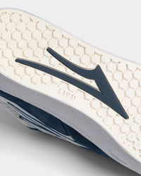 Essex - Light Navy Suede White