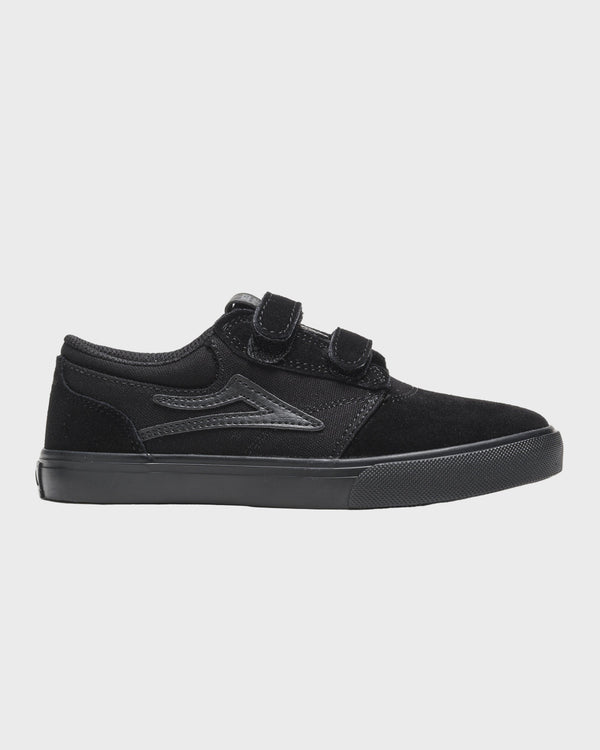 Griffin Kids VS - Black/Black Suede