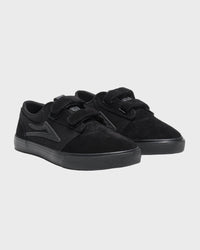 Griffin Kids VS - Black/Black Suede