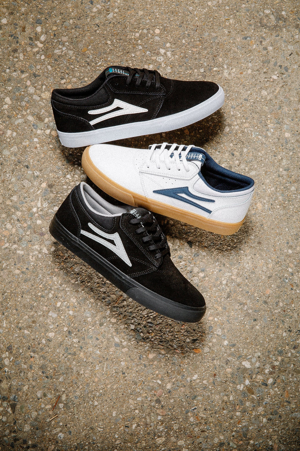 Griffin - Black Suede