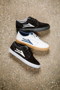 Griffin - Black Suede