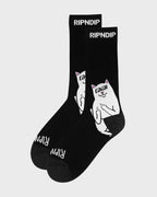 LAKAI X RIPNDIP Lord Nerm Socks Pack - Black/White