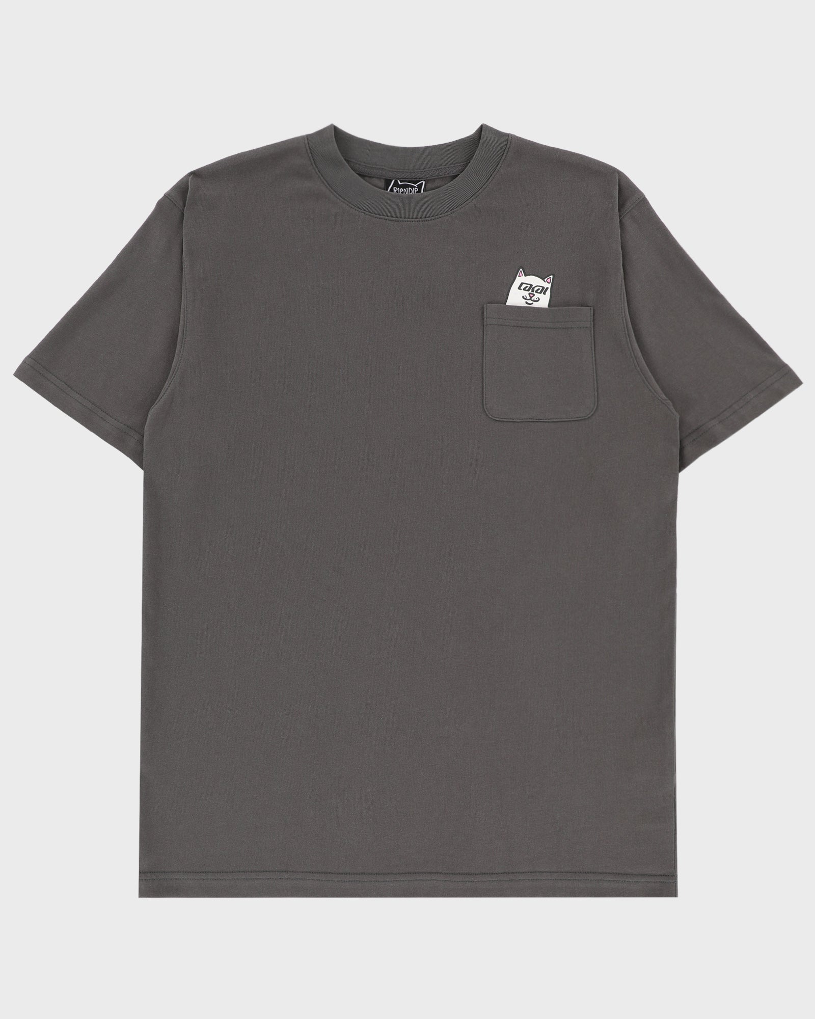 LAKAI x RIPNDIP Lord Nerm Pocket SS Tee - Dark Gray