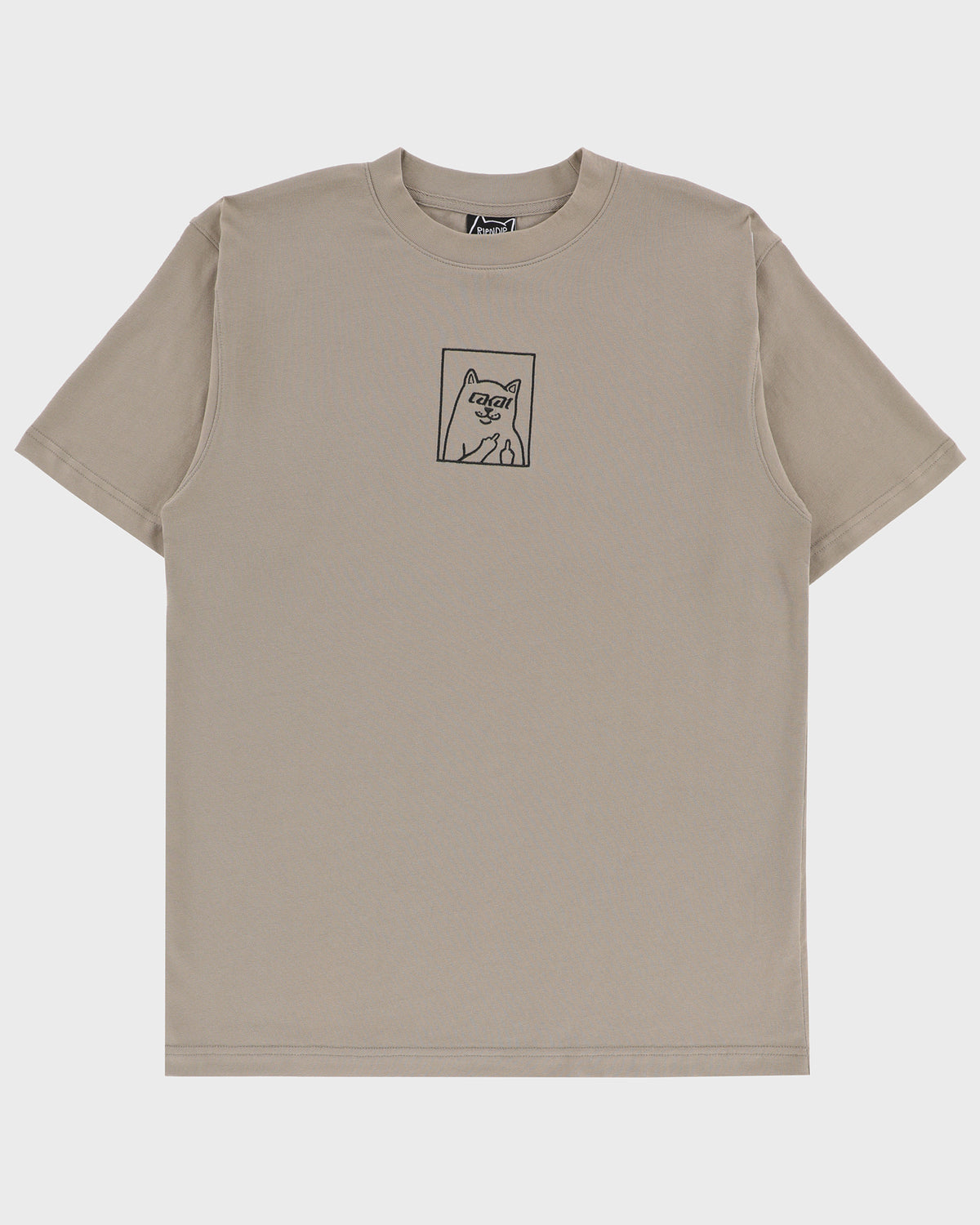 LAKAI x RIPNDIP Lord Nerm Kurzarm-T-Shirt – Grau