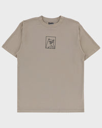 LAKAI x RIPNDIP Lord Nerm Kurzarm-T-Shirt – Grau