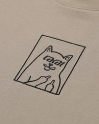 LAKAI x RIPNDIP Lord Nerm Kurzarm-T-Shirt – Grau