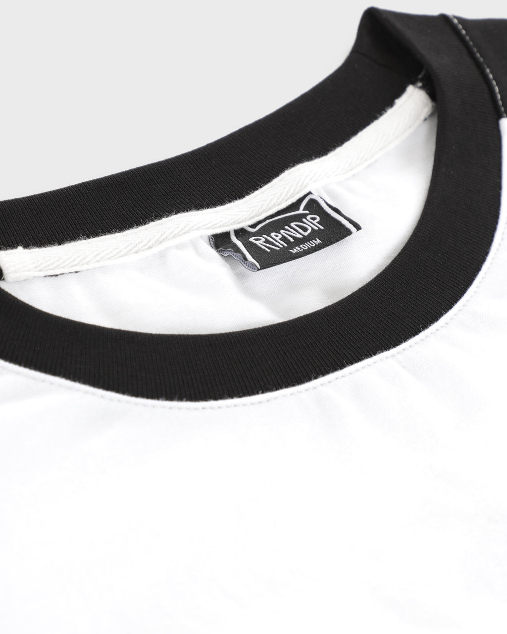 LAKAI x RIPNDIP Raglan SS Tee - White/Black