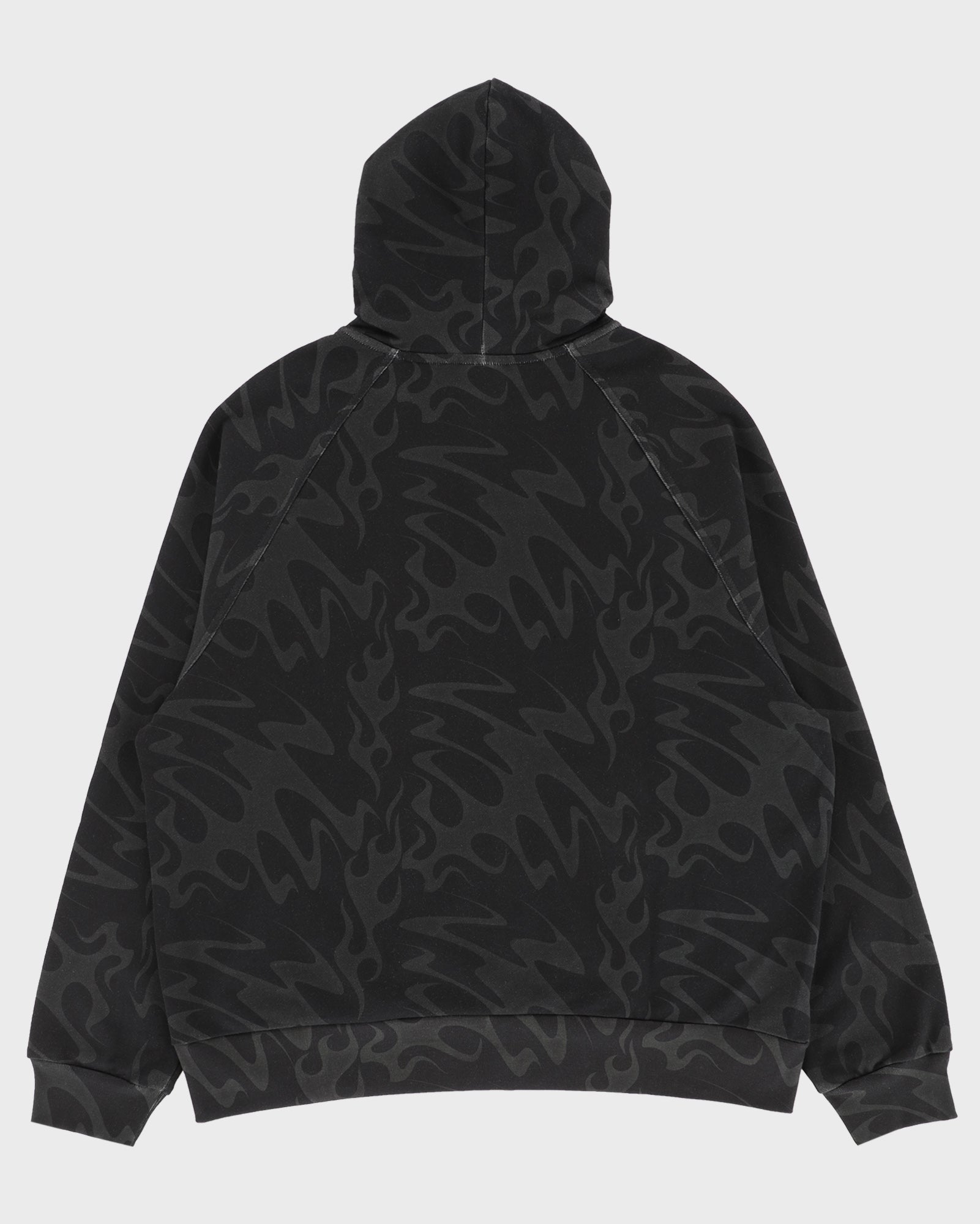 LAKAI X RIPNDIP Flame Zipper Hoodie - Dark Grey