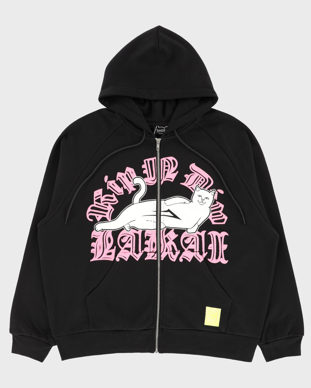 LAKAI x RIPNDIP Zipper Hoodie - Black