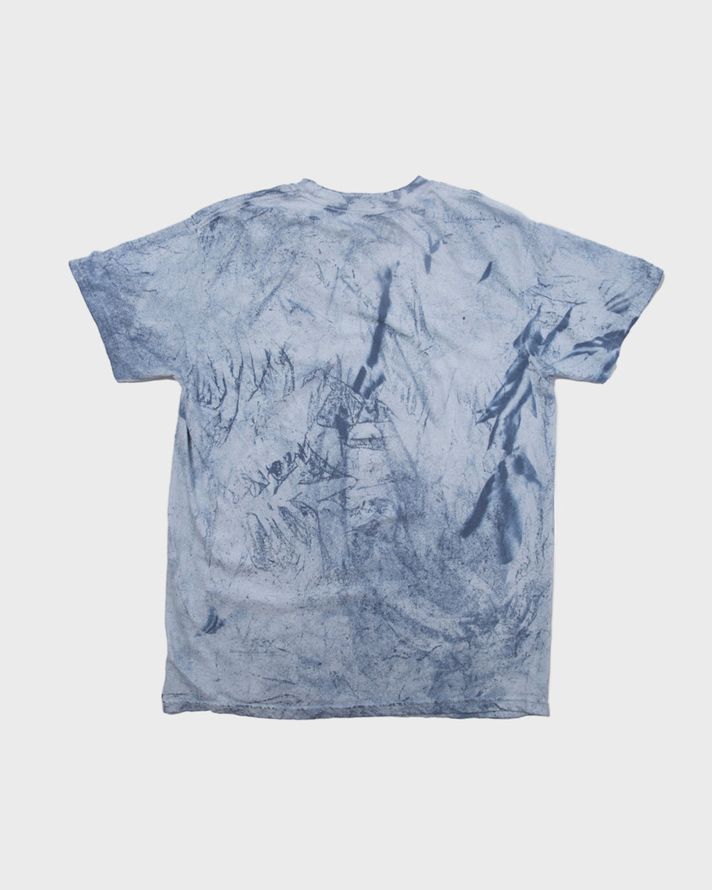 Letterman T Shirt – Marineblau Batik