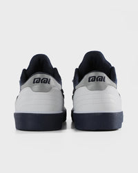 Cambridge - White Leather Navy Reflective