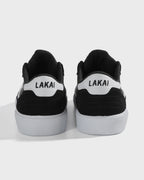 Cambridge - Black/White Suede
