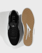 Cambridge - Black/White Suede