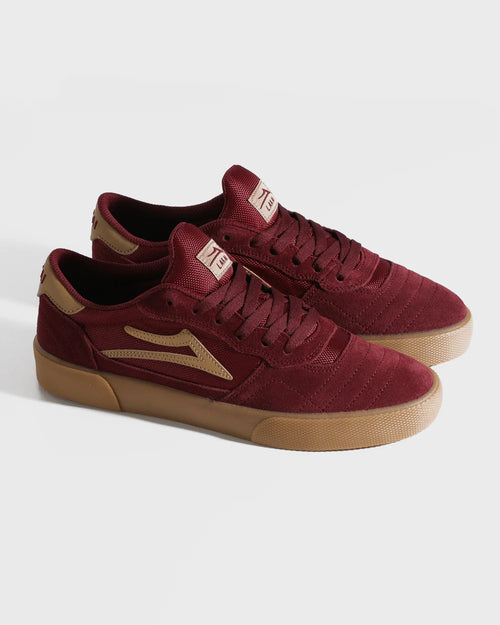 Cambridge - Burgundy Suede
