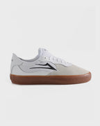 Essex - Cuir Blanc/Gomme