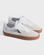 Essex - Cuir Blanc/Gomme