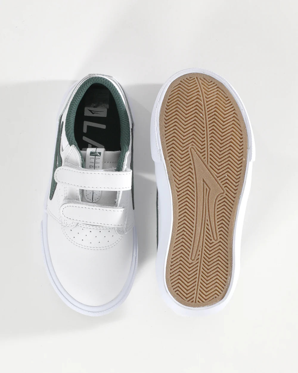 Griffin Kids - Cuero Blanco/Pino