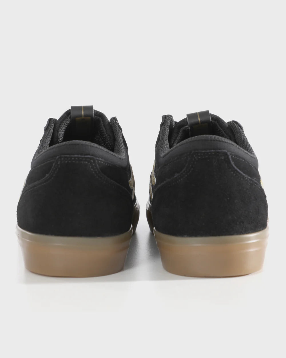 Griffin (Sale) - Black/Gold Suede
