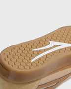 Manchester – Wildleder in Hellbraun/Gummi