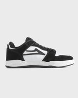 Black White Suede