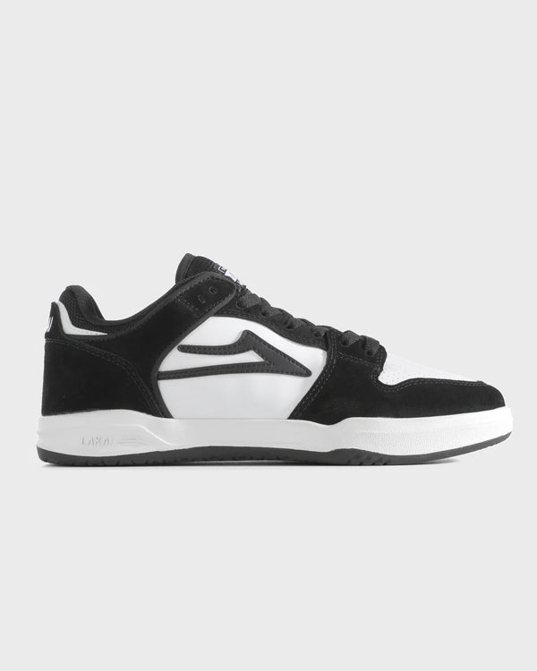 Telford Low - Black White Suede