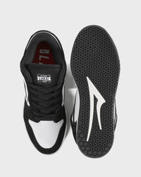 Telford Low - Black White Suede
