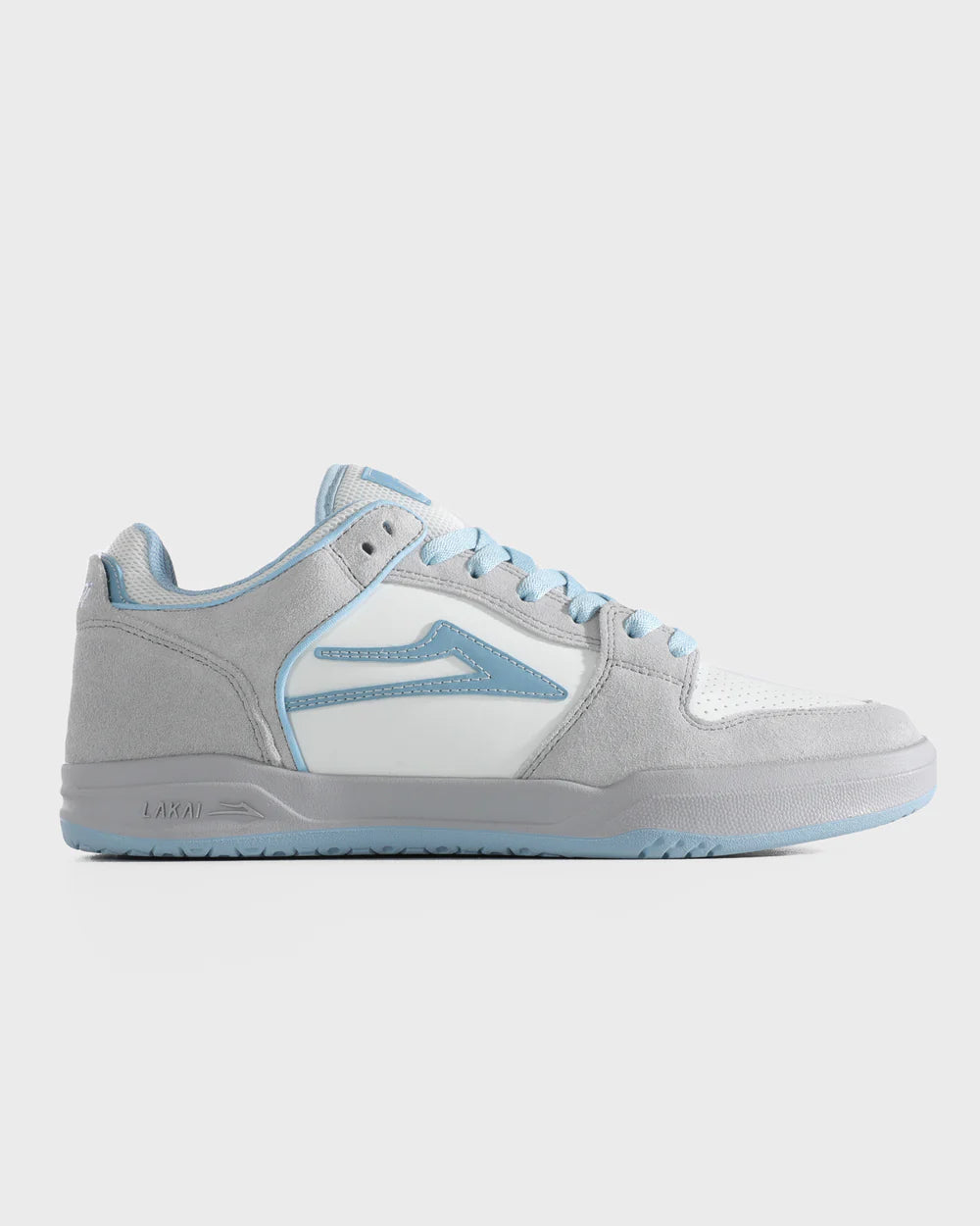 Telford Low - Grey Suede Desaturated Blue