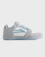 Grey Suede Desaturated Blue