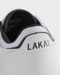 Telford Low - White/Black Leather