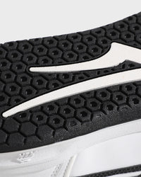 Telford Low - White/Black Leather