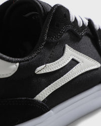 York - Black/White Suede