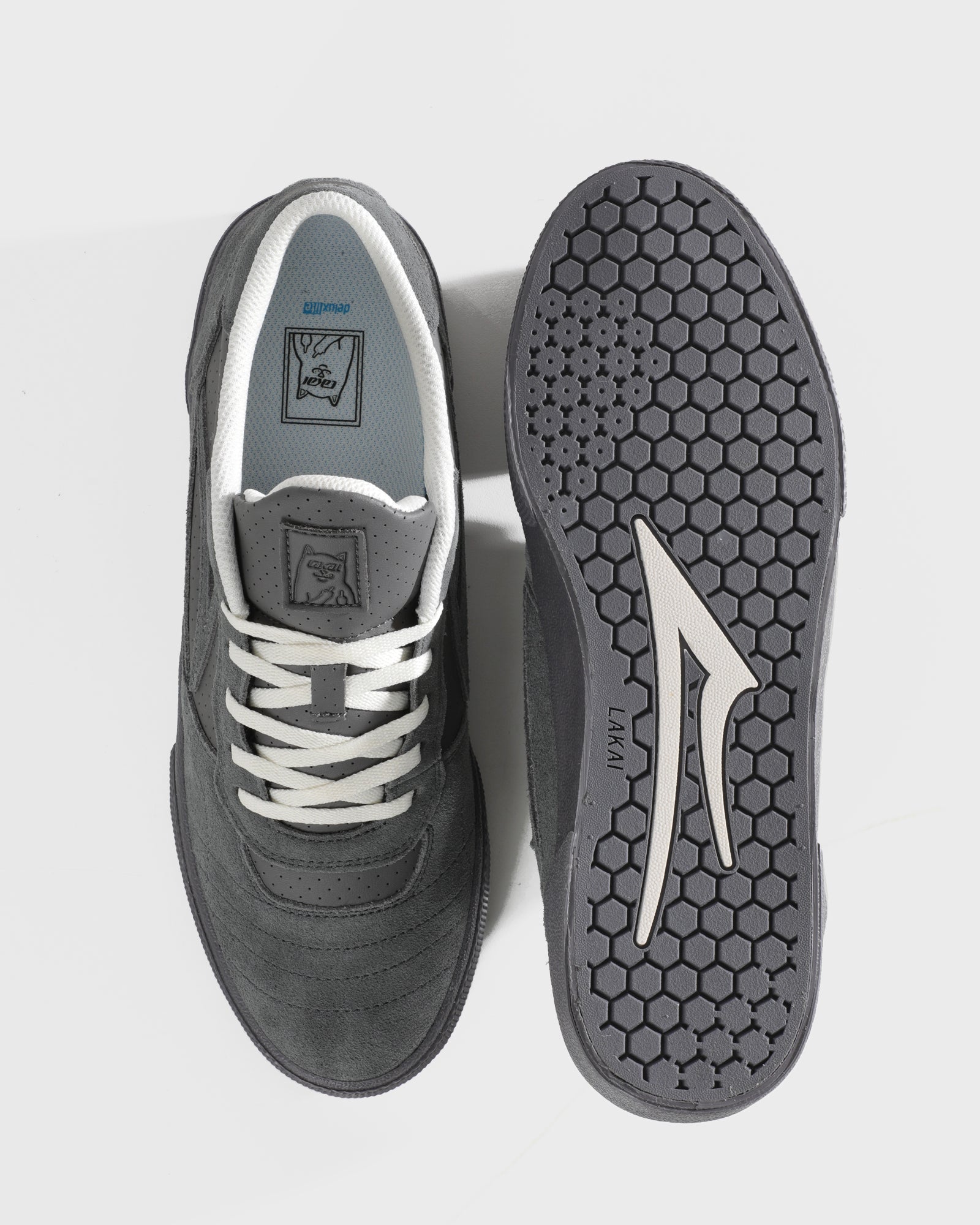 Cambridge - LAKAI X RIPNDIP Grey Suede – Lakai Europe