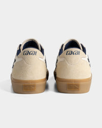 Manchester - Elite Whisper White Suede Navy
