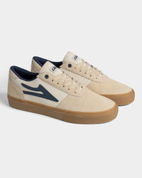 Manchester - Elite Whisper White Suede Navy