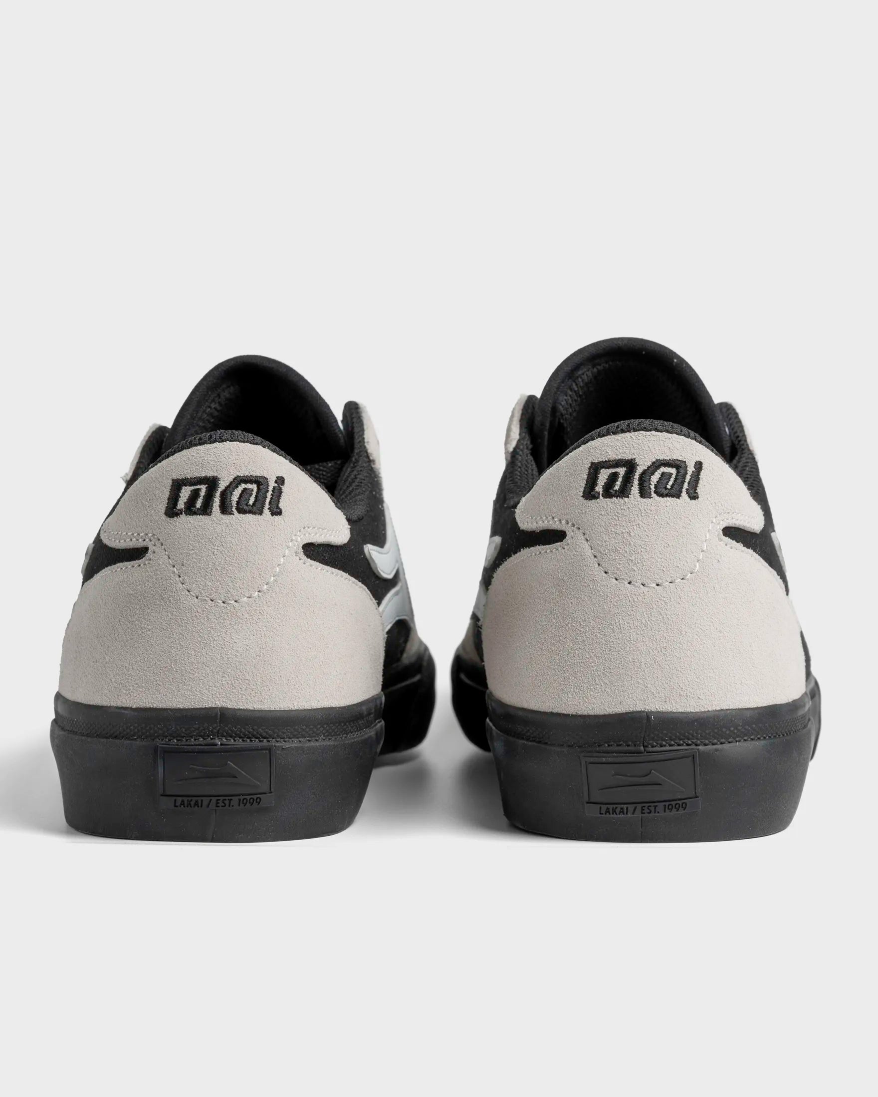 Manchester - Weiß/Schwarz/Schwarzes Wildleder